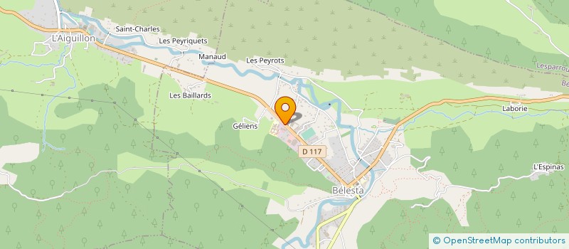 localisation de l'entreprise ELECDAN CONVERTER à BELESTA