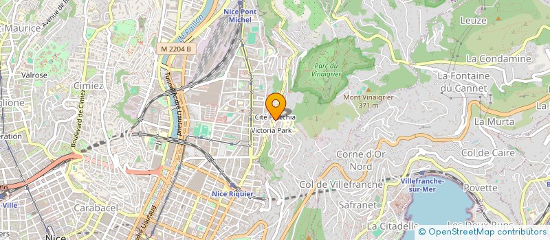 localisation de l'entreprise ELECERICK  NICE