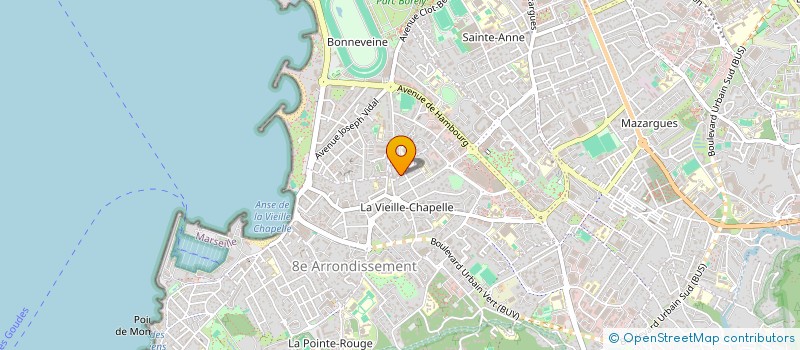 localisation de l'entreprise ELECID  MARSEILLE
