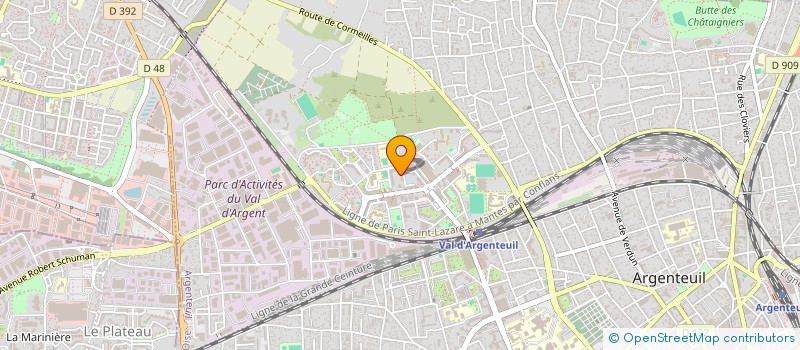 localisation de l'entreprise ELECKEBBI à ARGENTEUIL