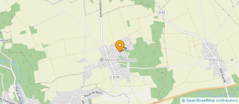 localisation de l'entreprise ELECLIM ENERGIE  MONS-EN-MONTOIS