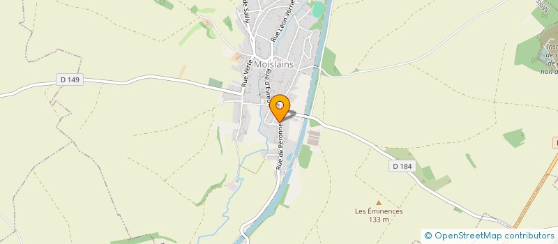 localisation de l'entreprise ELECNAT  CARTIGNY