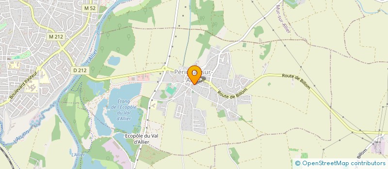 localisation de l'entreprise ELECONCEPT 63  PERIGNAT-SUR-ALLIER