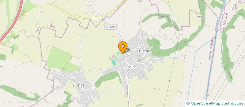 localisation de l'entreprise ELECONTACT  SATOLAS-ET-BONCE