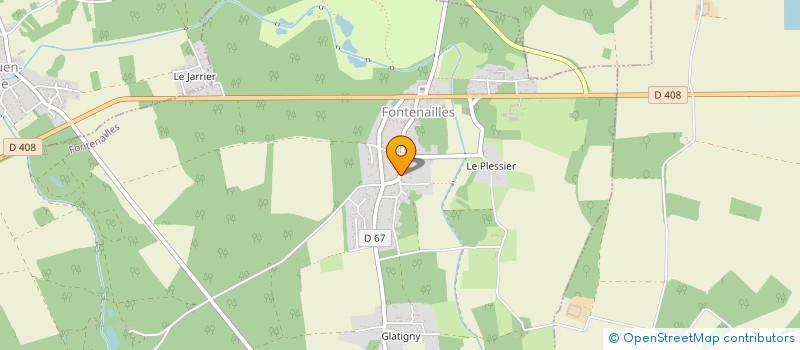 localisation de l'entreprise ELECOTECH-PRO  FONTENAILLES