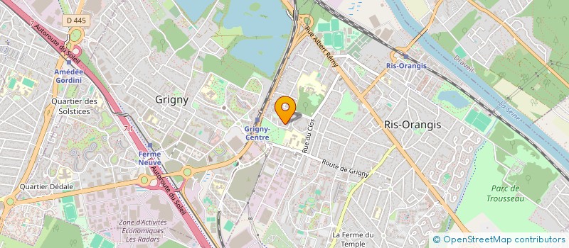 localisation de l'entreprise ELECPLUSPRO  ANDEVILLE