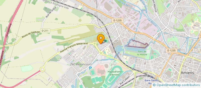 localisation de l'entreprise ELECPRISE  AMIENS