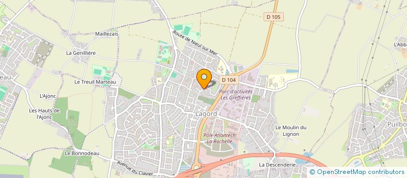 localisation de l'entreprise ELECSOL EXPERTISES à LAGORD