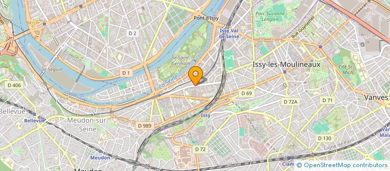 localisation de l'entreprise ELECT INCENDIE à ISSY-LES-MOULINEAUX