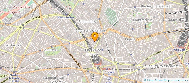 localisation de l'entreprise ELECTA à PARIS