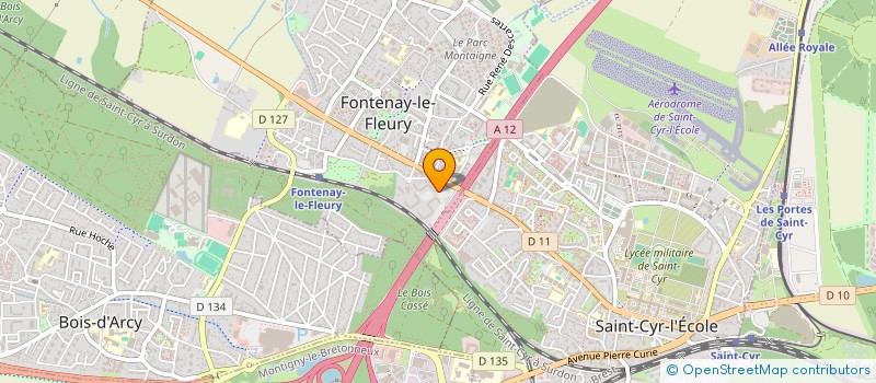 localisation de l'entreprise ELECTCM à FONTENAY-LE-FLEURY