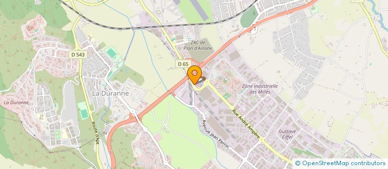 localisation de l'entreprise ELECTECH à AIX-EN-PROVENCE