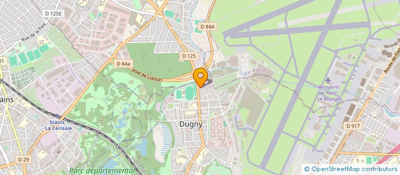 localisation de l'entreprise ELECTECH MULTI SERVICES LUMIERES DE PARIS  DUGNY