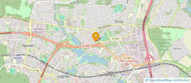 localisation de l'entreprise ELECTEEZ à TORCY