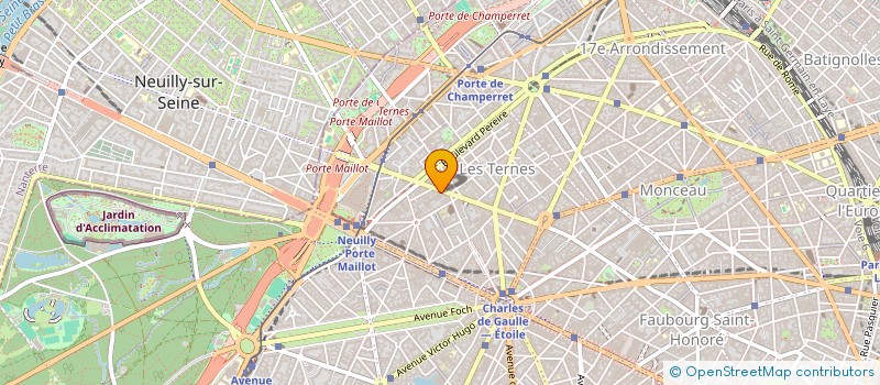 localisation de l'entreprise ELECTERNE  PARIS