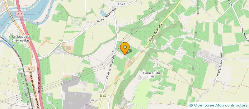 localisation de l'entreprise ELECTHE SERVICES  CHATEAUNEUF-SUR-ISERE