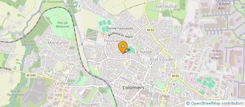 localisation de l'entreprise ELECTORENOVATION à COLOMIERS