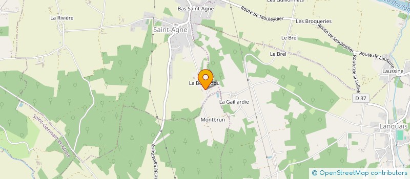 localisation de l'entreprise ELECTR GENERALE DEPANNAGE ELECTROMENAGER  COURS-DE-PILE