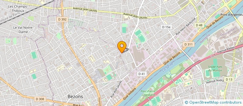 localisation de l'entreprise ELECTR INDUSTRI CHAUFFAGE CLIMATISATION à ARGENTEUIL