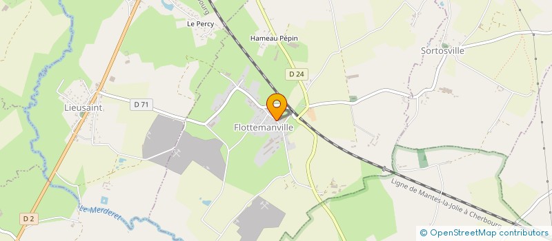 localisation de l'entreprise ELECTR'ISA  FLOTTEMANVILLE