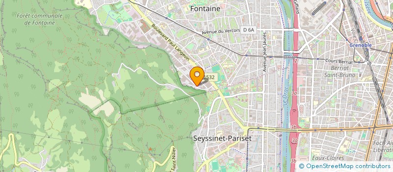 localisation de l'entreprise ELECTR'OHM  FONTAINE