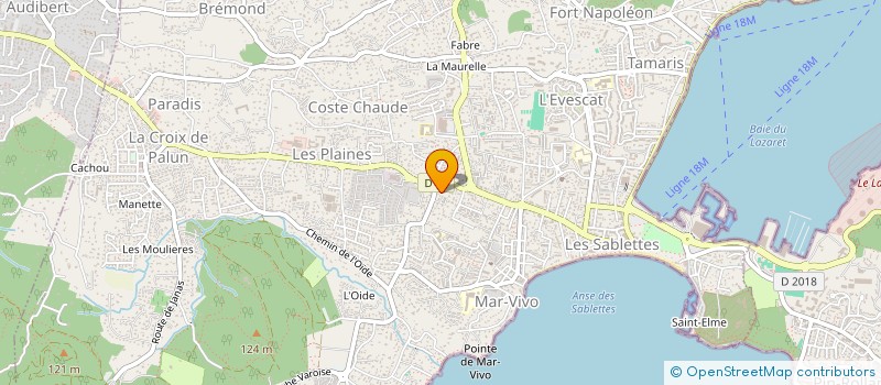 localisation de l'entreprise ELECTR'ONYX à LA SEYNE SUR MER