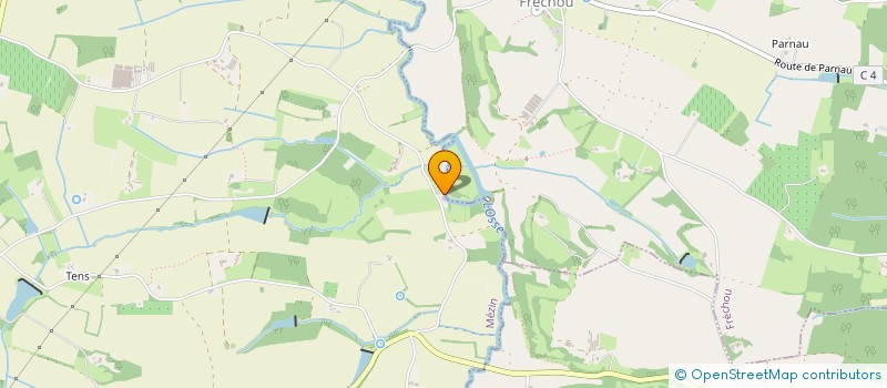 localisation de l'entreprise ELECTRA  POUDENAS