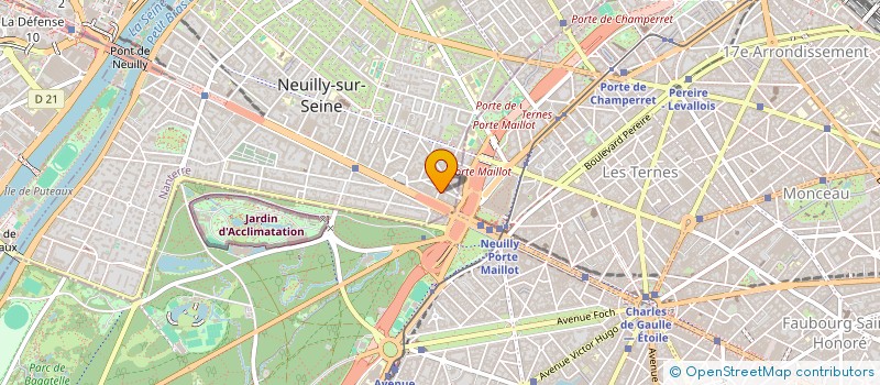 localisation de l'entreprise ELECTRA  NEUILLY-SUR-SEINE