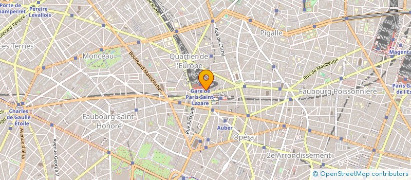 localisation de l'entreprise ELECTRA INDE-INVEST ASSETCO à PARIS
