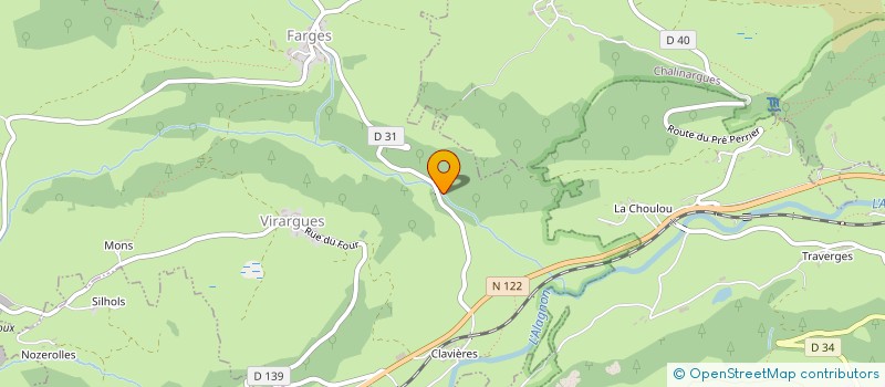 localisation de l'entreprise ELECTRA SARL à VIRARGUES