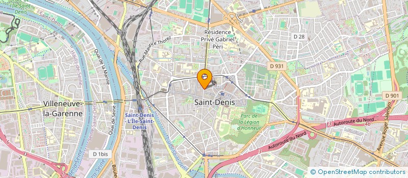 localisation de l'entreprise ELECTRAPIDE à SAINT-DENIS