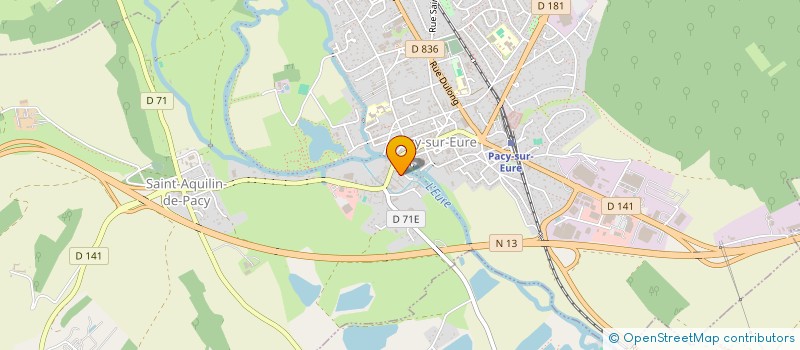 localisation de l'entreprise ELECTREEC'ITII  PACY-SUR-EURE