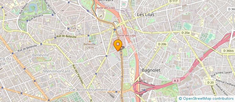 localisation de l'entreprise ELECTRET INGENIERIE DU BATIMENT  PARIS