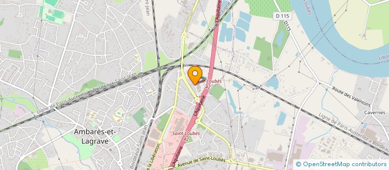 localisation de l'entreprise ELECTRHOM  AMBARES-ET-LAGRAVE