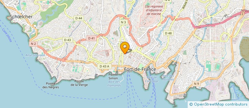 localisation de l'entreprise ELECTRIBBEAN RECORDS à FORT-DE-FRANCE