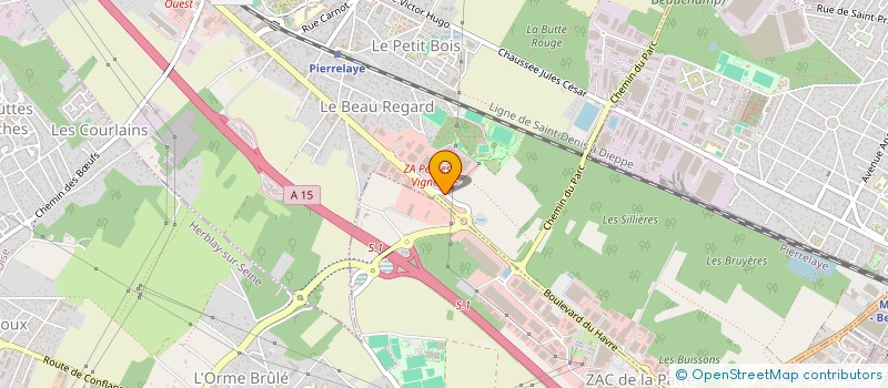 localisation de l'entreprise ELECTRIC AUTO ACCESSOIRES  PIERRELAYE