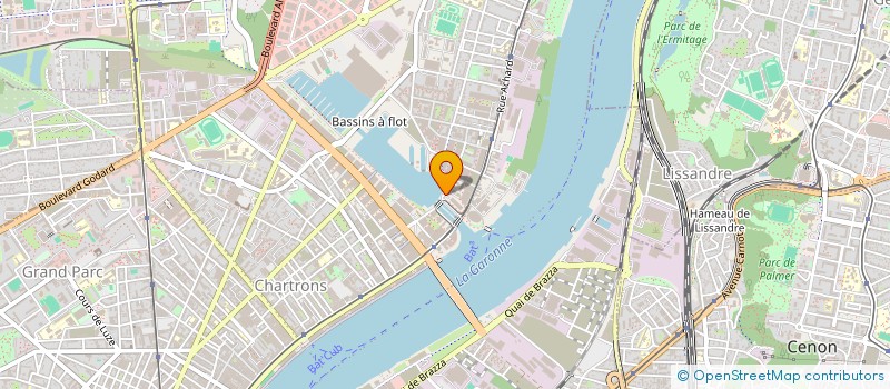 localisation de l'entreprise ELECTRIC BOATING BORDEAUX à BORDEAUX