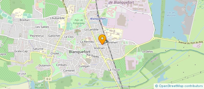 localisation de l'entreprise ELECTRIC CONCEPT à BLANQUEFORT