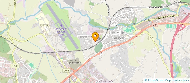 localisation de l'entreprise ELECTRIC DIESEL MEDITERRANEE  AIX EN PROVENCE