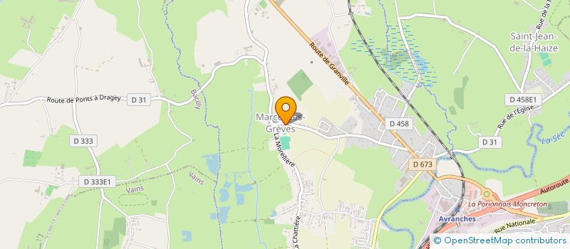 localisation de l'entreprise ELECTRIC HABITAT  MARCEY-LES-GREVES