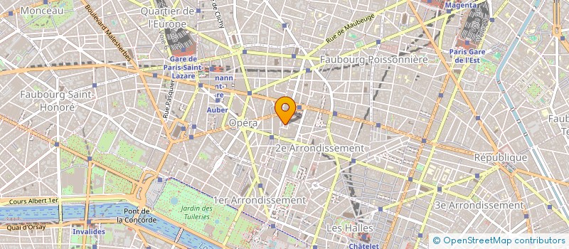 localisation de l'entreprise ELECTRIC LIGHT TECHNOLOGIE à PARIS