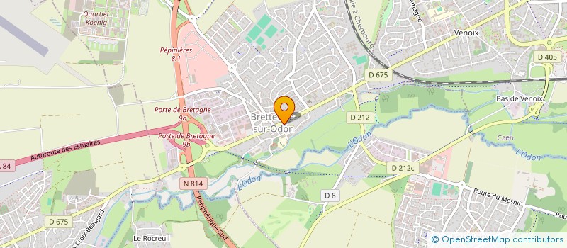 localisation de l'entreprise ELECTRIC MAKER  BRETTEVILLE-SUR-ODON