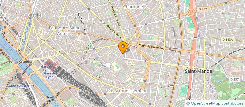 localisation de l'entreprise ELECTRIC NATION  PARIS