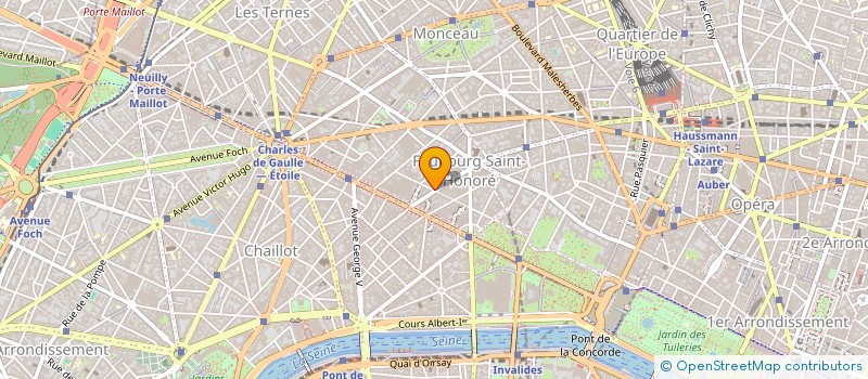 localisation de l'entreprise ELECTRIC PONTHIEU à PARIS