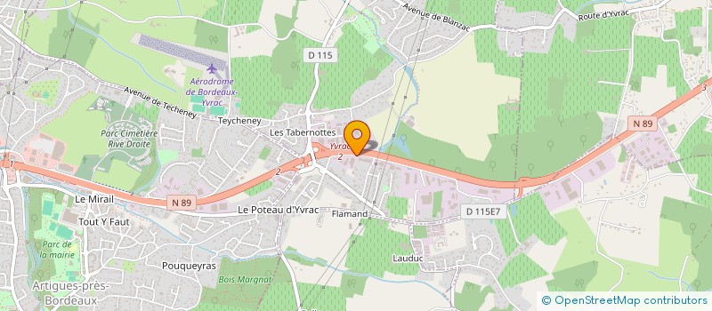 localisation de l'entreprise ELECTRIC RENOV ENERGIES  YVRAC