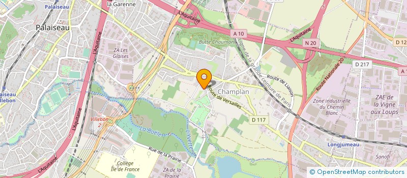 localisation de l'entreprise ELECTRIC SERVICE à CHAMPLAN
