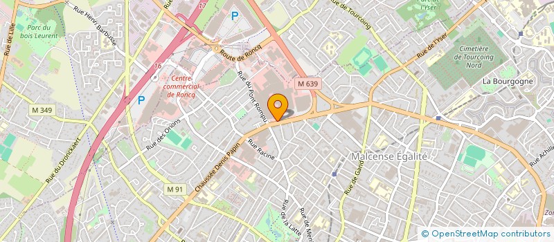 localisation de l'entreprise ELECTRIC SERVICES  TOURCOING