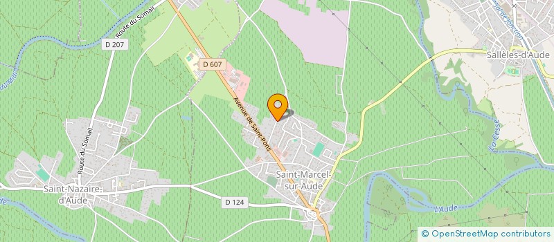 localisation de l'entreprise ELECTRIC SYSTEME  MARCORIGNAN