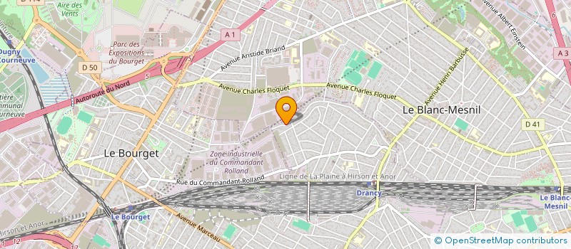 localisation de l'entreprise ELECTRIC SYSTEMES à DRANCY