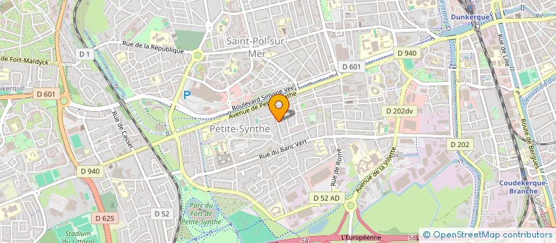 localisation de l'entreprise ELECTRIC TOP SERVICES  BERGUES